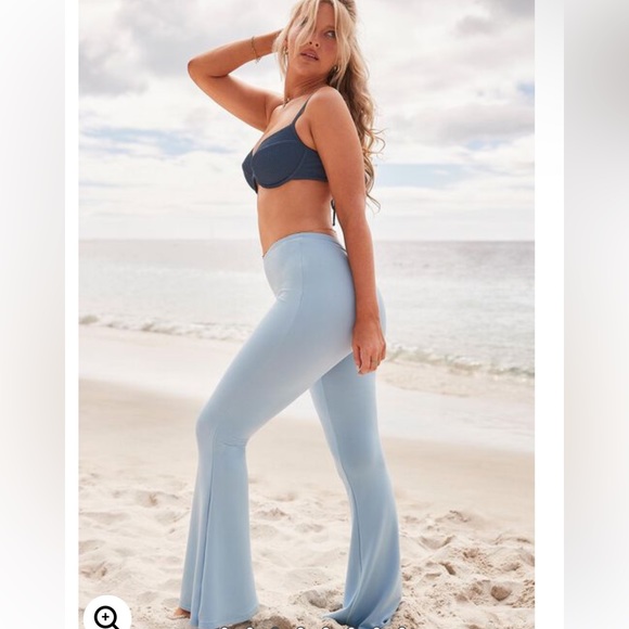CLEARANCE Camille Kostek Flare Leg Beach Pants - Picture 4 of 6